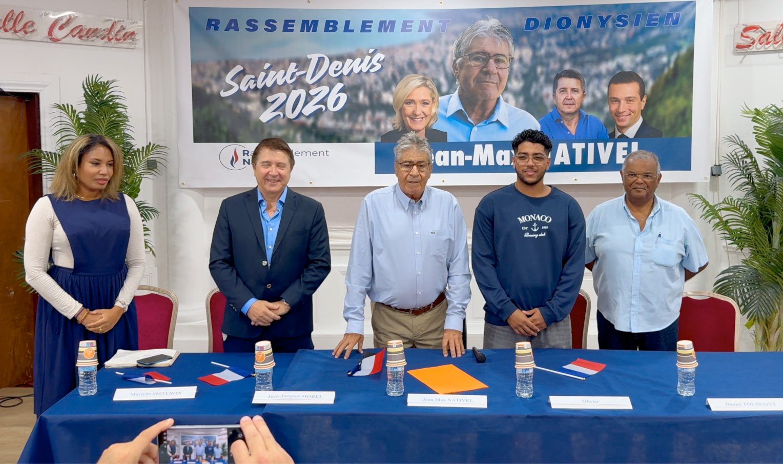 Jean Max NATIVEL candidat à la Mairie de Saint-Denis