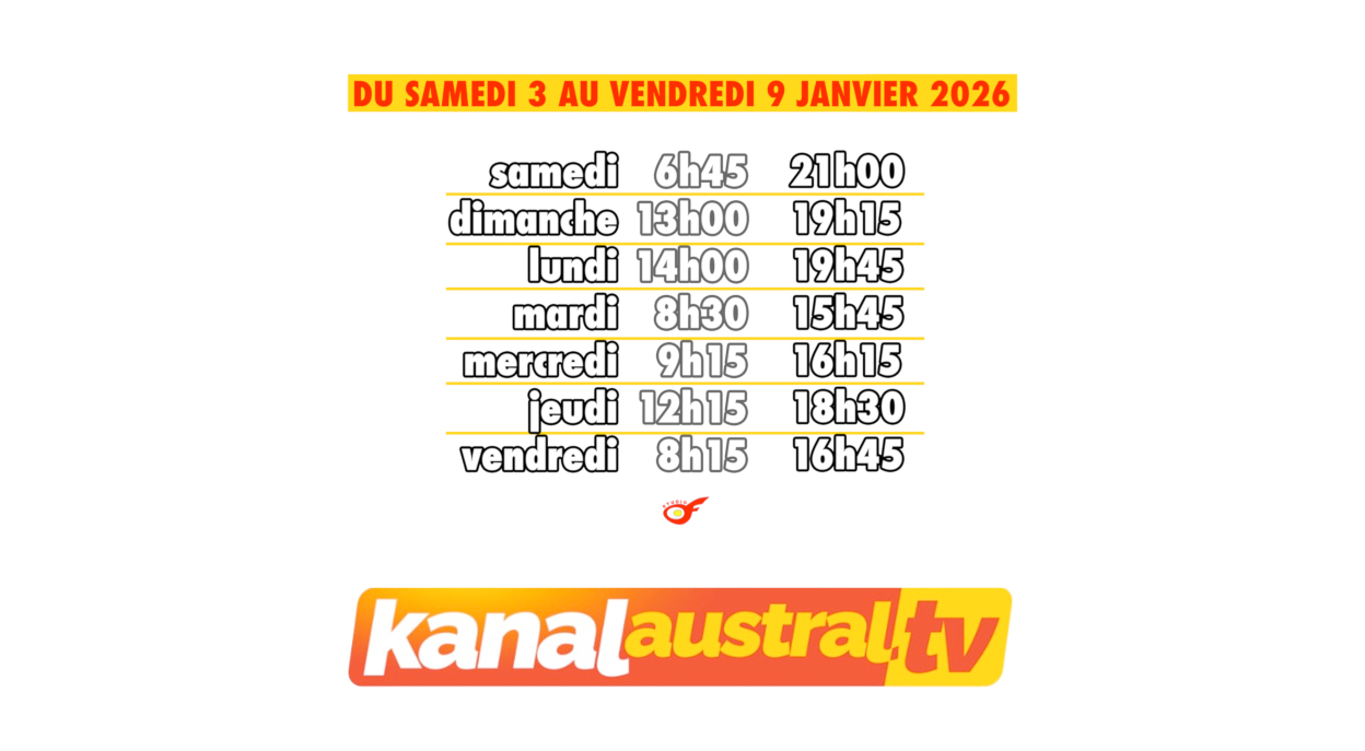 ​2026 : Les vœux de Jean-Jacques Morel sur KanalAustral