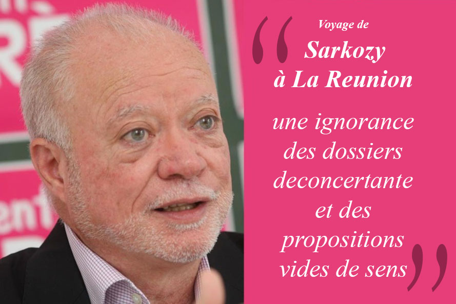 Voyage de Sarkozy à La Réunion : une ignorance des dossiers déconcertante et des propositions vides de sens