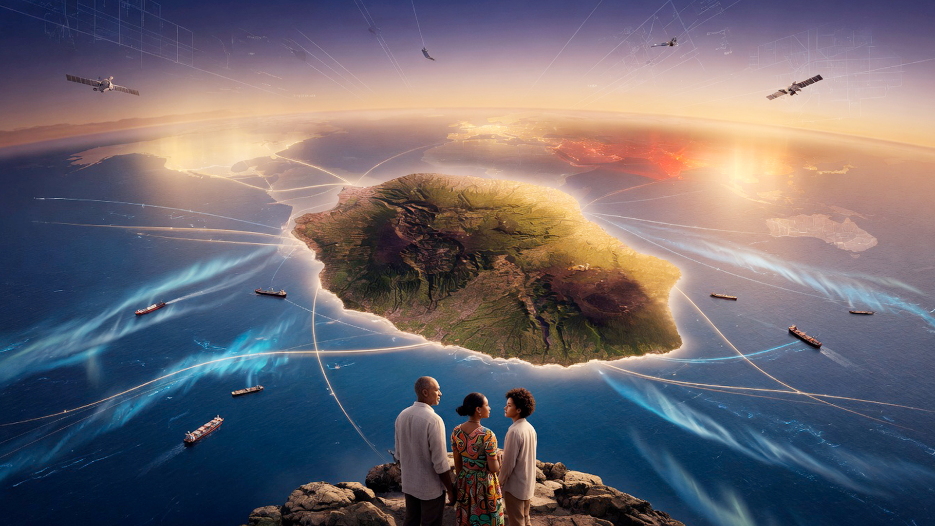 ​La Réunion face aux vents du monde