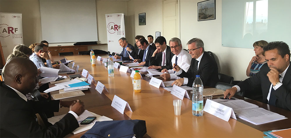 L'Assemblée Générale de l'Assemblée des Régions de France à Paris