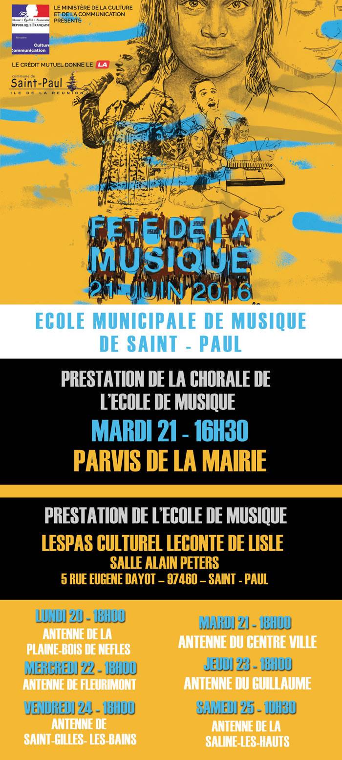 ​FÊTE DE LA MUSIQUE À SAINT-PAUL