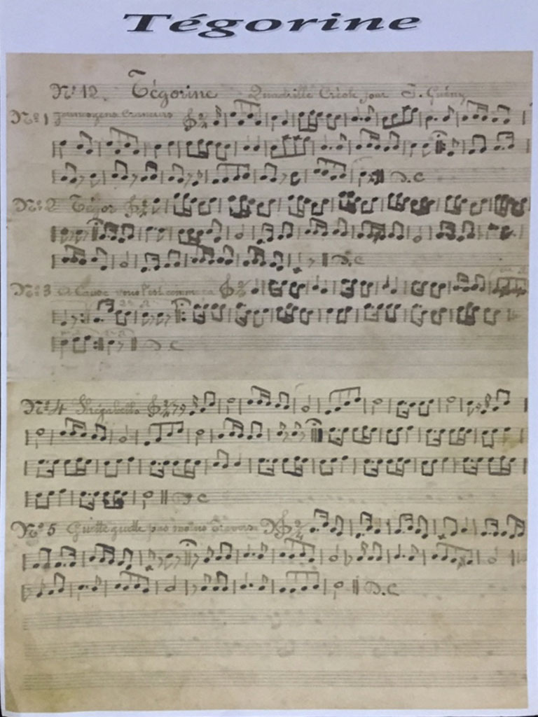 Tégorine, quadrille créole