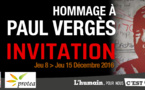 Paul VERGES au Grand Salon de l'Hotel de Ville de Saint-Denis