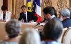 Nicolas Sarkozy à Nouméa : "Les évolutions institutionnelles ne sont pas motivées par des raisons budgétaires"