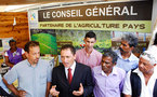 Le Conseil général au cœur de l’agriculture réunionnaise