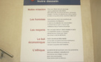 "Avec Carrefour, Je positive" "dans un cadre où chacun agit solidairement pour l'intérêt de l'ensemble"