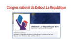 Hugues Maillot : Debout La République a tenu congrès