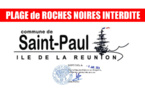 La plage de "Roches Noires" interdite