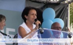 Brigitte Hoarau : la candidate du Parti Pour la Réunion(PLR) Geneviève POTHIN a une attitude agressive