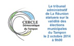 Élections municipales du Tampon au tribunal administratif