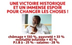 UNE VICTOIRE HISTORIQUE ET UN IMMENSE ESPOIR POUR CHANGER LES CHOSES !
