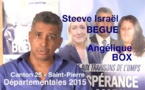 Steeve Israël BEGUE et Angélique BOX