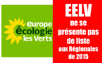 EELV ne présentera pas de liste aux Régionales de 2015