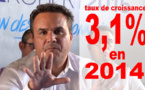 Didier ROBERT : 3,1% de taux de croissance pour La Réunion en 2014
