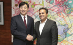 Rencontre entre le Président de Région et l'Ambassadeur de Chine en France