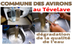 Mauvaise qualité de l'eau au Tévelave