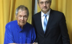 ​Une rencontre très importante entre le grand maître du Grand Orient de France et Paul Vergès