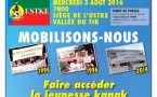 L'USTKE  appelle à la grève générale ce mercredi 3 aout 2016