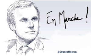 ​Emmanuel Macron en marche vers la présidentielle