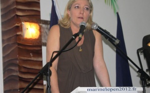 Marine Le Pen : "Mon score sera très important à La Réunion"