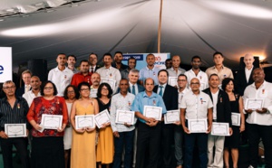 30 ans de Danone réunion : 28 salariés reçoivent leur médaille du travail