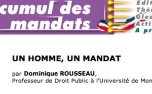 UN HOMME, UN MANDAT