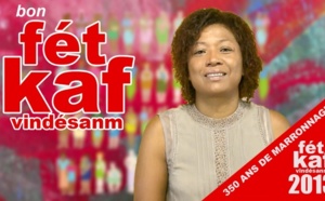 Aline Murin Hoarau : la fét kaf, sé osi le tan zansét