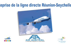 Air Austral annonce la reprise de la ligne Réunion-Seychelles