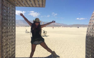 Une Réunionnaise au Burning Man 2015