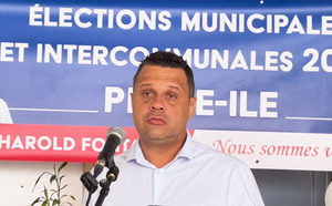 Harold Fontaine officialise sa candidature aux municipales 2026 à Petite-Île