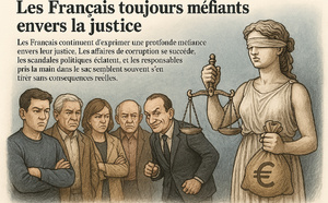 Les Français toujours méfiants envers la justice