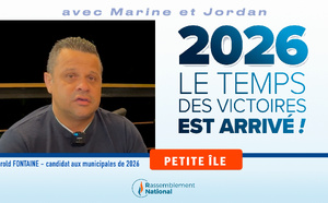 ​Municipales à Petite-Île : Harold Fontaine investi par le Rassemblement National