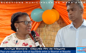 ​À Saint-André, Anchya Bamana appelle à une coopération forte et équilibrée entre La Réunion et Mayotte