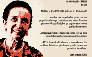 Madame la présidente Bello, protégez les Réunionnais !