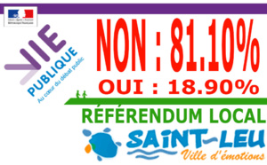 Saint-Leu : Le NON l'emporte