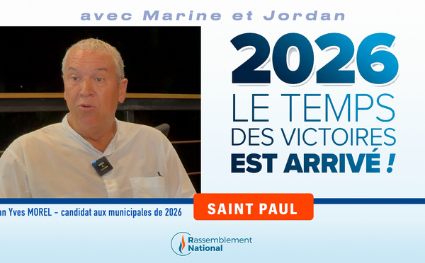​Saint-Paul : le temps du changement selon le Rassemblement National