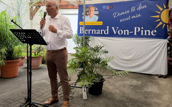 ​SAINT-PIERRE/BERNARD VON-PINE : INAUGURATION DE LA PERMANENCE LE 14 FÉVRIER