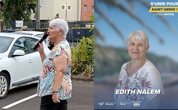 Municipales 2026 à Saint-Denis : Édith Nalem appelle à « sanctionner dès le premier tour »