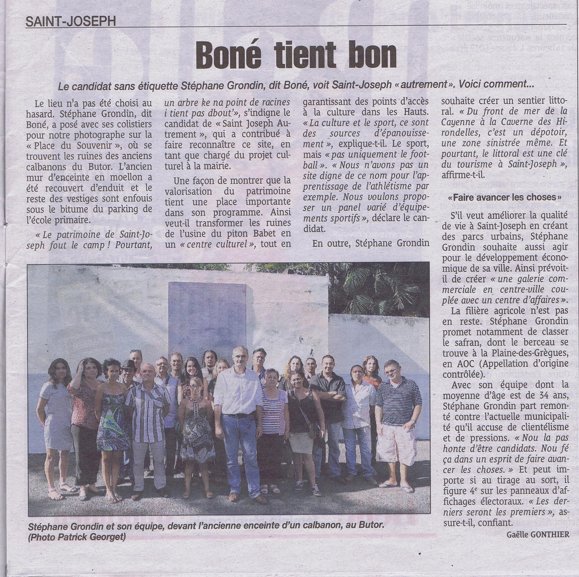 La vision d'une équipe qui voit Saint-Joseph Autrement.